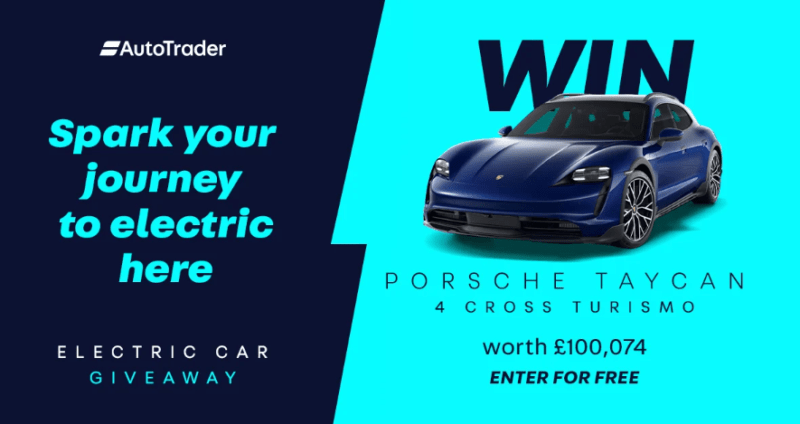 Win a Porsche Taycan This November Courtesy of Autotrader