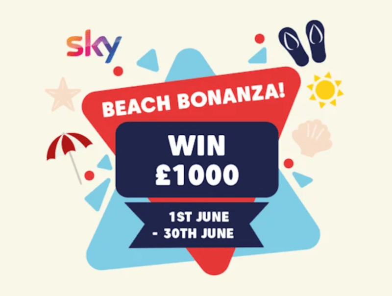 Free Competition - Win £1,000 With Sky and Digital TV