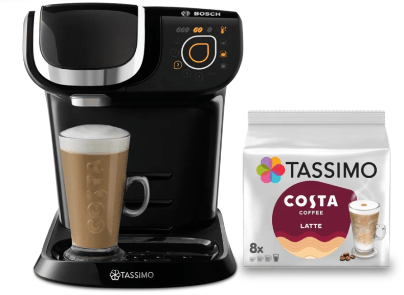 Free Competition - Win a Tassimo My Way Coffee Machine and £2000 Cash Thanks to Tassimo and Heart Radio